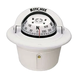 Ritchie Compass Explorer Flush Mount White F-50W