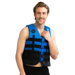 Jobe 4 Buckle Life Vest Blue