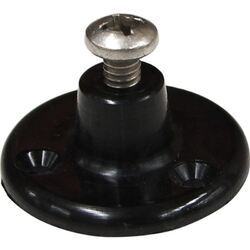 Canopy Side Mount Round Black