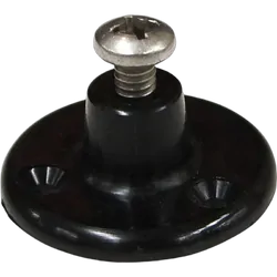 Canopy Side Mount Round Black