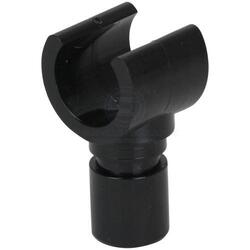 Canopy Tube End Clip 19mm x 1.6mm Black
