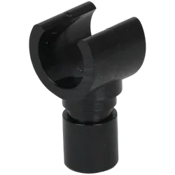 Canopy Tube End Clip 19mm x 1.6mm Black