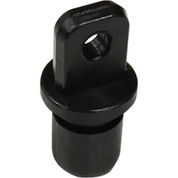 Canopy Tube End Nylon Suit 25mm x 3.0mm Tube Black - Pack Of 10