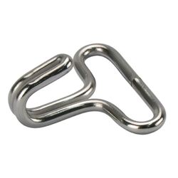 Canopy Strap Hook 316G Stainless Steel Suit 25mm Webbing - Pack Of 10