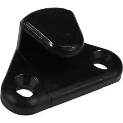 Canopy Hook Nylon Side Mount Suit 8mm Black - Pack Of 10