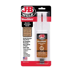 J-B Weld Woodweld Epoxy Adhesive Syringe 25ml