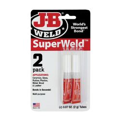 J-B Weld Superweld Glue 2 Pack 0.14Oz