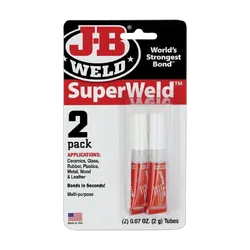 J-B Weld Superweld Glue 2 Pack 0.14Oz