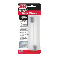 J-B Weld Static Mixer Twin Pkt