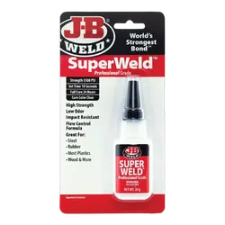 J-B Weld Super Weld Glue Bottle 20G