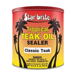 Starbrite Tropical Teak Oil/Sealer Classic 473Ml