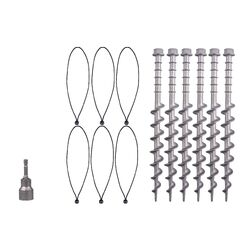 Aussie Traveller Screen & Shade Wall Tie Down Kit