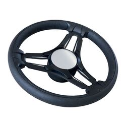 Gussi Steering Wheel Selva Black 350mm