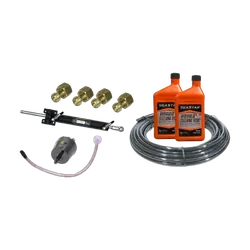 Baystar Inboard Hydraulic Steering Kit - Standard Helm