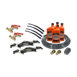 Seastar Standard Steering Kit - Front mount - Twin Outboard - Twin Cylinder