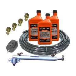 Seastar Steering Kit Splashwell mount - Single Engine