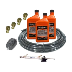 Seastar Hydraulic Steering Kit Inboard - 5 Turns Lock- To-Lock