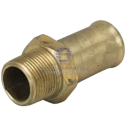 1/2 inch BSP (M) - 3/4 inch Bronze Hose Tail