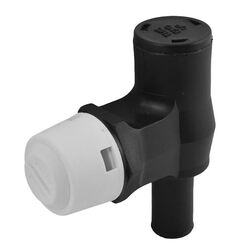 Attwood 90 Degree Fuel Breather With White Head And Water Trap
