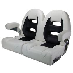 Relaxn Double Cruiser Series Seat White/Black