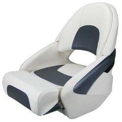 Relaxn Seat Offshore White / Grey Carb / Black Carb Trim