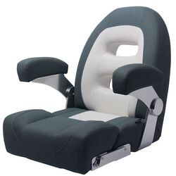 Relaxn Cruiser Series Seat High Back White/Dark Grey