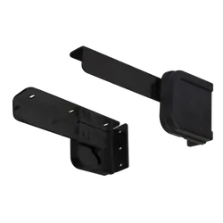 90° Degree Fold Down Table Brackets Pair - Black