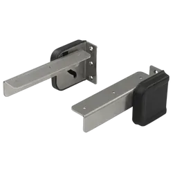 Seat Bracket Folding 92° Stainless Steel Pair