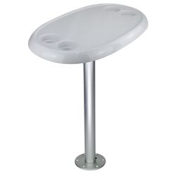 Relaxn Table With 4 Cup Holders Stowable (2 Part Pick)