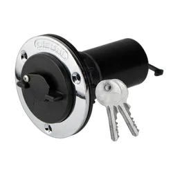 Perko Deck filler chromed bronze lockable suit 1-1/2 marked Diesel