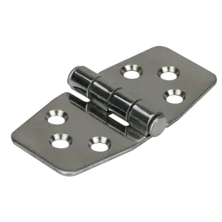 Stainless Steel Press Hinge 72mm Pair