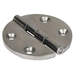 Hinge Cast 316G S/S Round 65mm x 65mm Pair