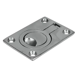 Stainless Steel Flush Pull Ring 64mm x 46mm