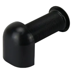 Well Drain & Cover Nylon 55 x 25mm Black