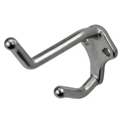 Stainless Steel Double Coat Hook\s