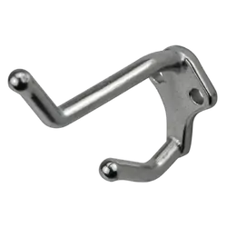 Stainless Steel Double Coat Hook\s