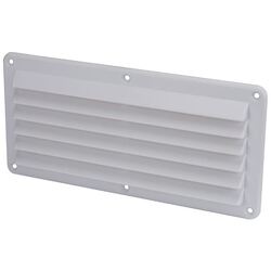 Vent Louvre White 260mm x 125mm