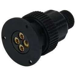 Nylon Waterproof Deck Connector 5A 4Pin Plug And Base