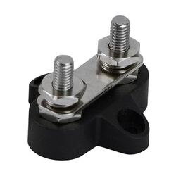 Heavy Duty Terminal Studs M6 Negative Dual With Link