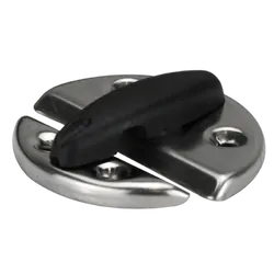 316G S/S Round Door Catch with Plastic Latch