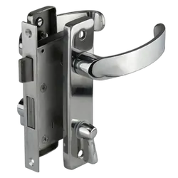 Door Set Lockable LH Out S/S To Suit 19-38mm Doors