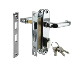 S/S Brass Door Set With Lock