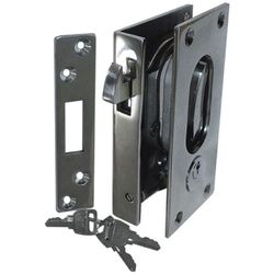 S/S Sliding Door Lock With Key