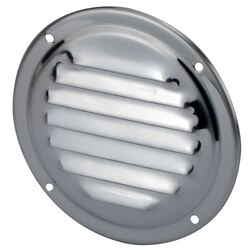 Stainless Steel Louvre Vent 100mm Round