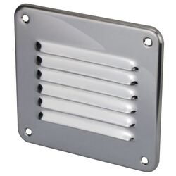 Louvre Vent Stainless Steel 127mm x 122mm x 10mm