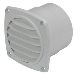 White Nylon Vent With Tail 76mm