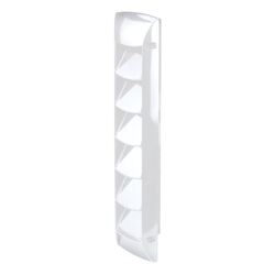 Abs Slotted White 7 Louvered Vent