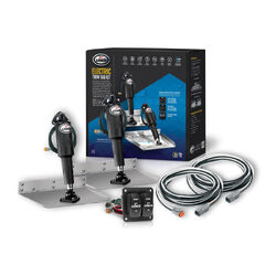 Lenco Complete Standard Trim Tab Kit 12"X12" Double Rocker