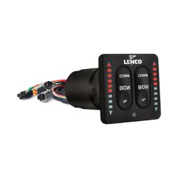 Lenco Led Integrated Trim Tab Switch Kit 12V/24V Single Actuator System