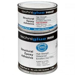 Techniglue-CA R60 1.5L pack 1L Resin + 500ml Fast Hardener